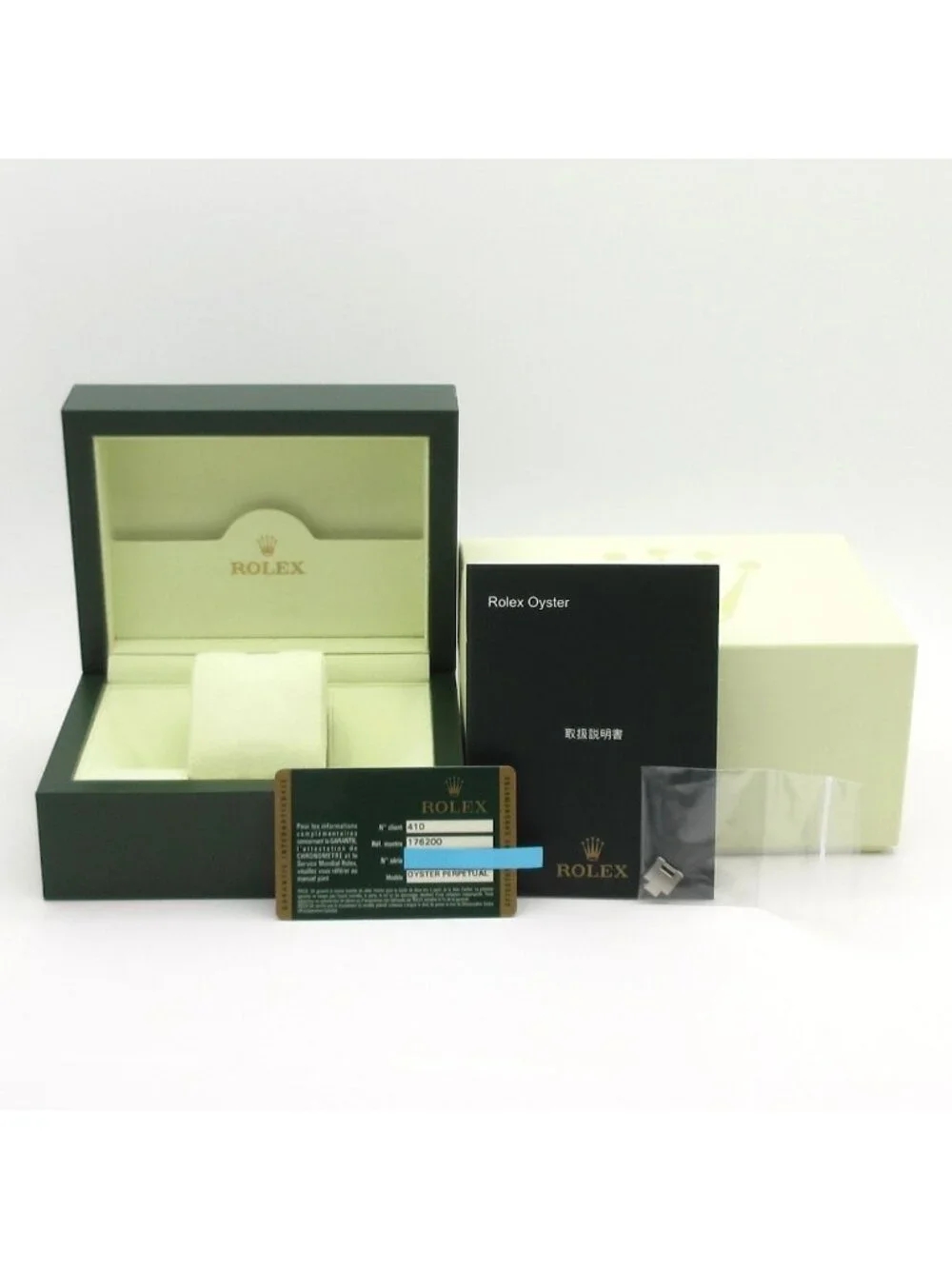 Rolex Watch Oyster Perpetual SS 11 Frames 1 Remaining Frame Roulette Dial Satin
